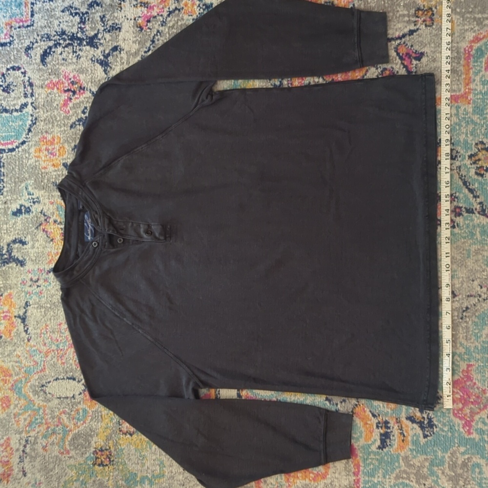 Long sleeve Henley shirt